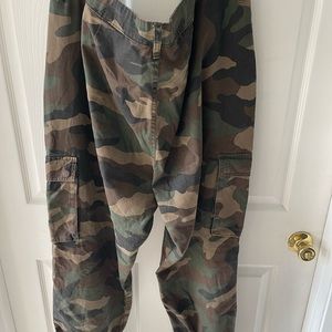 F21 Camo Cargos